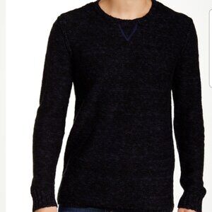 Michael Stars rolled edge marled knit sweater